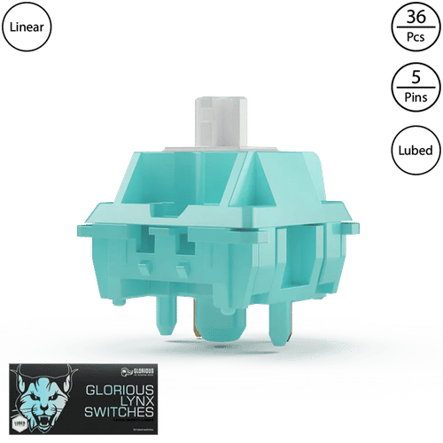 Glorious Lynx Mechanical Switches (Lubed)